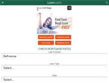 Tablet Screenshot of afl.loanapp.com